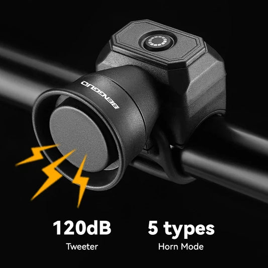 Electronic Bicycle Bell – USB Charging, Waterproof